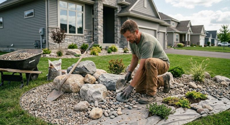 Decorative Rock Installation in Honolulu, HI