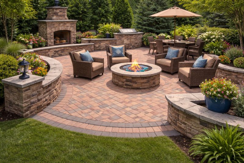 Brick Hardscape Construction in Danbury, CT